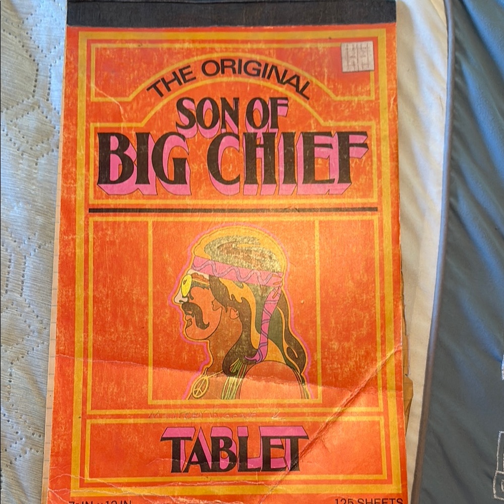 Vintage Son of Big Chief Tablet